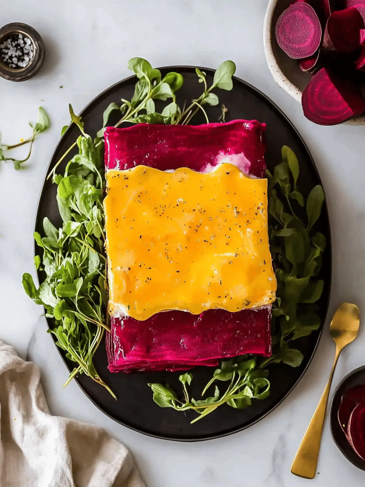 Delicious Beet Terrine With Herbed Goat Cheese Recipe to Impress Beet Terrine With Herbed Goat Cheese