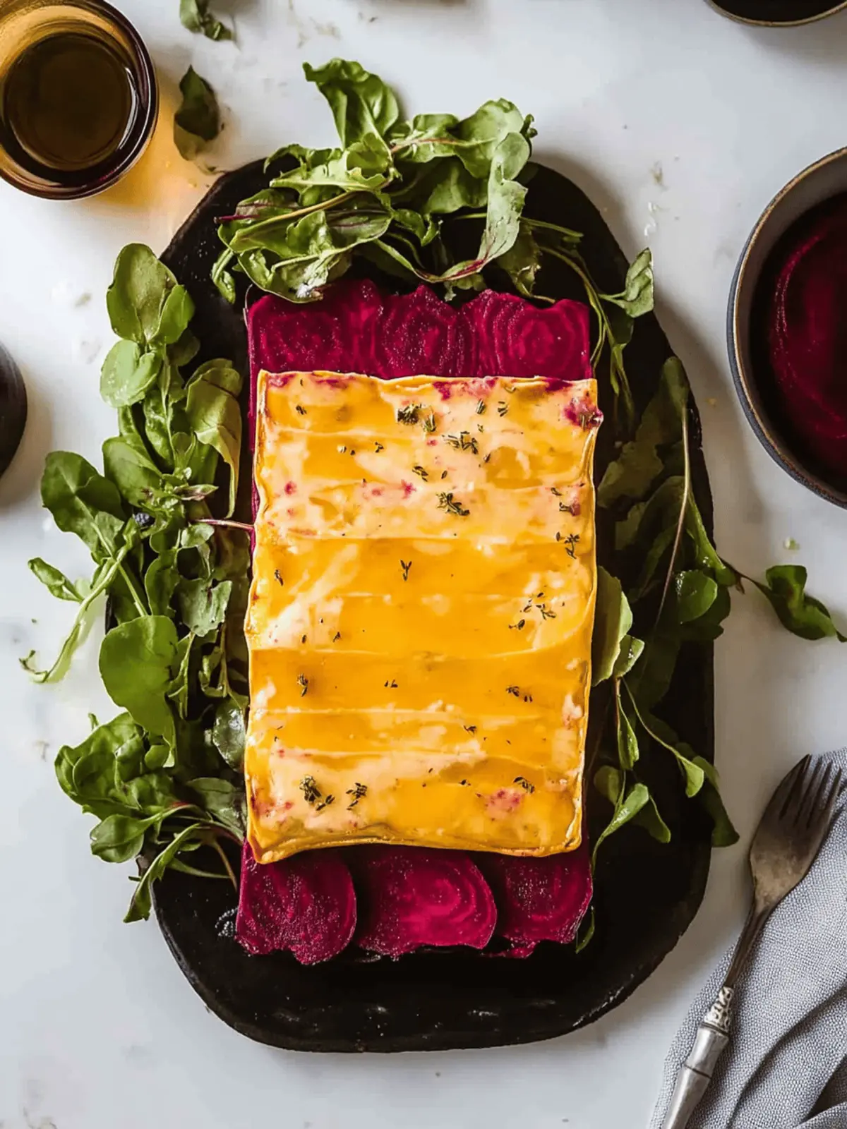Delicious Beet Terrine With Herbed Goat Cheese Recipe to Impress Beet Terrine With Herbed Goat Cheese