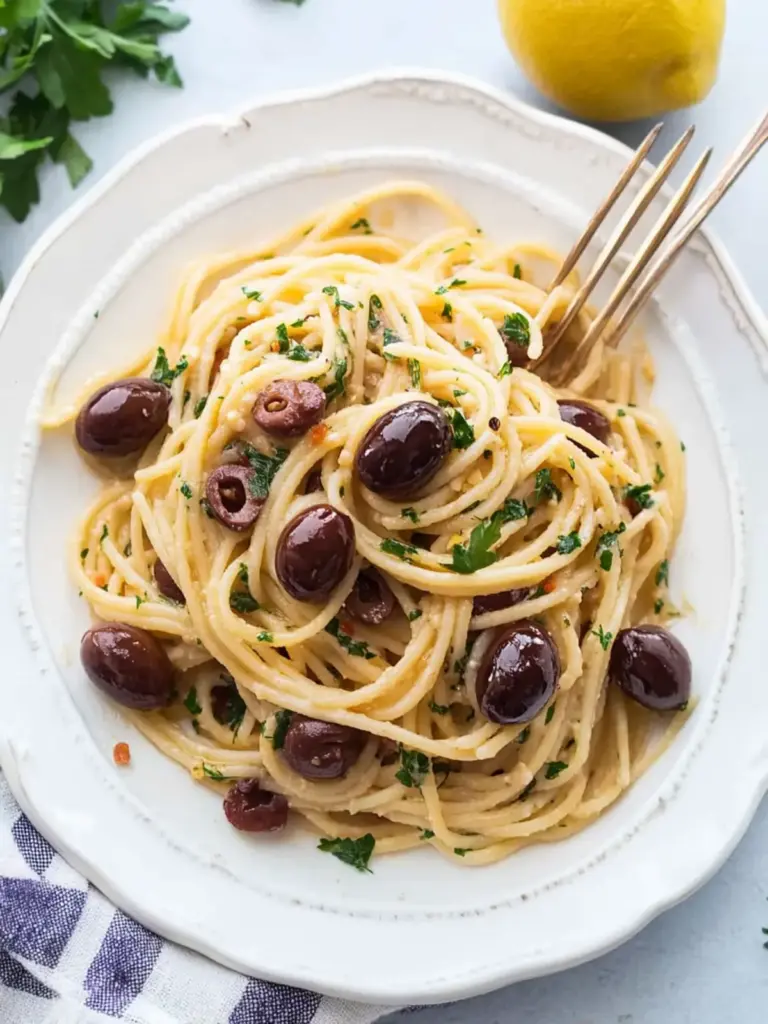 Pasta with Olives