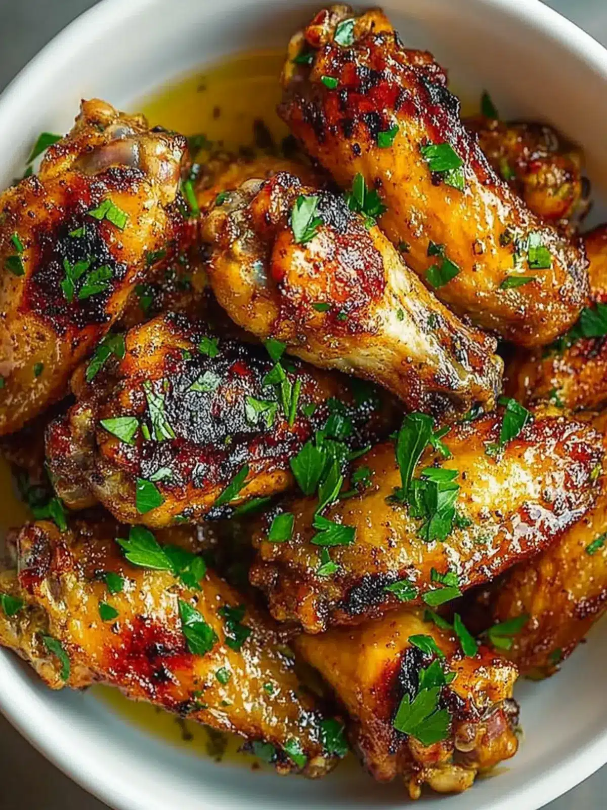 Cajun Garlic Chicken Wings