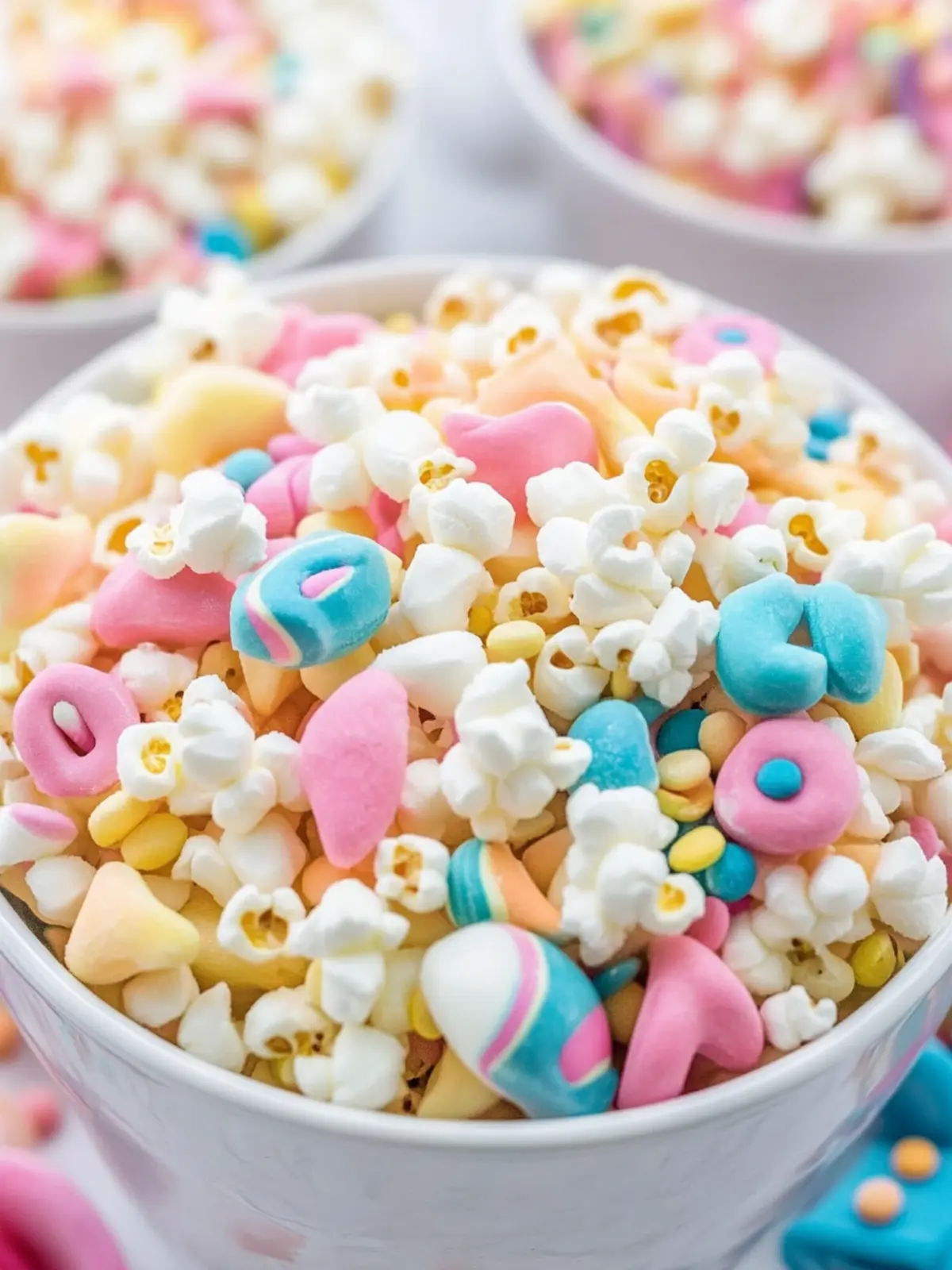 Delightful Unicorn Marshmallow Popcorn for Colorful Snacking Fun Unicorn Marshmallow Popcorn