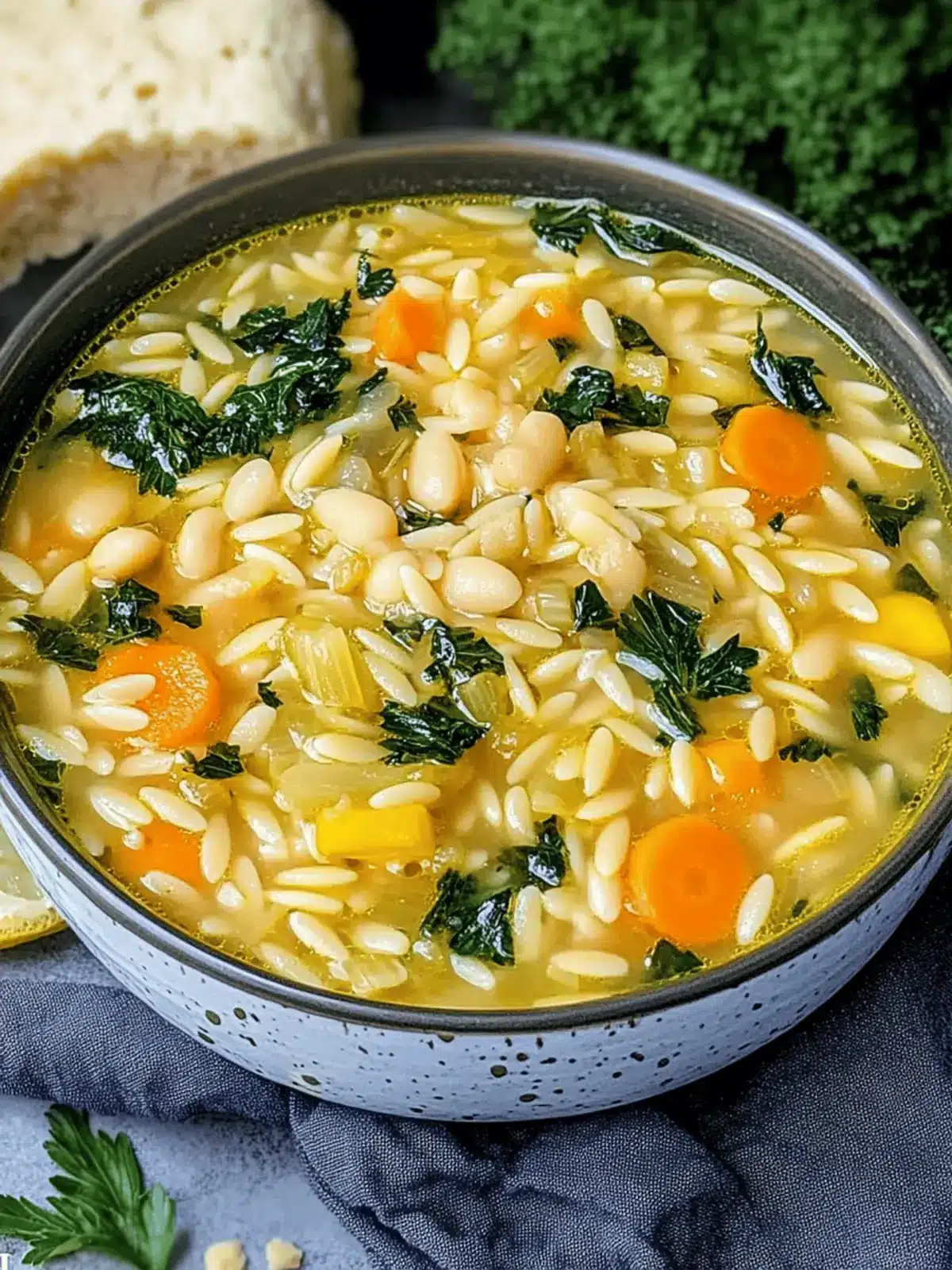 Orzo Vegetable Soup