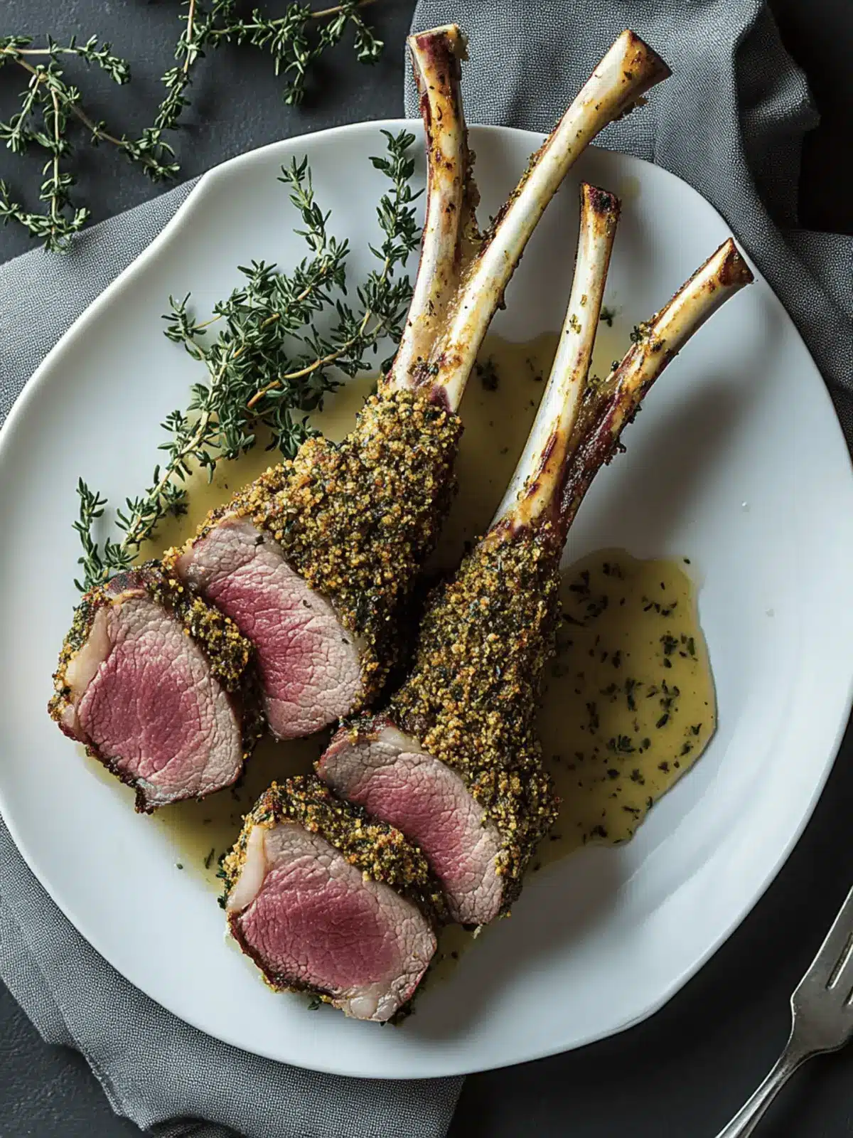 Herb Crusted Lamb Rack