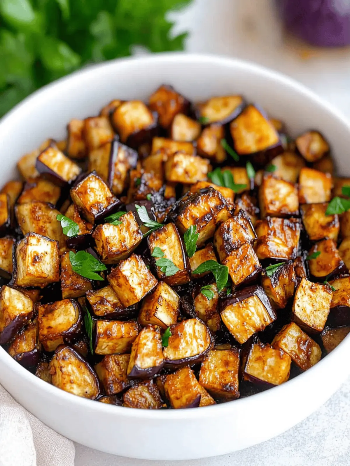 Low-Calorie Air Fryer Eggplant