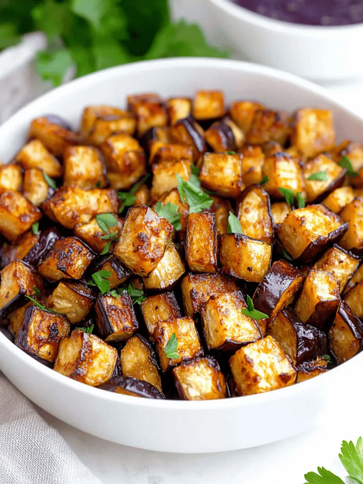 Low-Calorie Air Fryer Eggplant