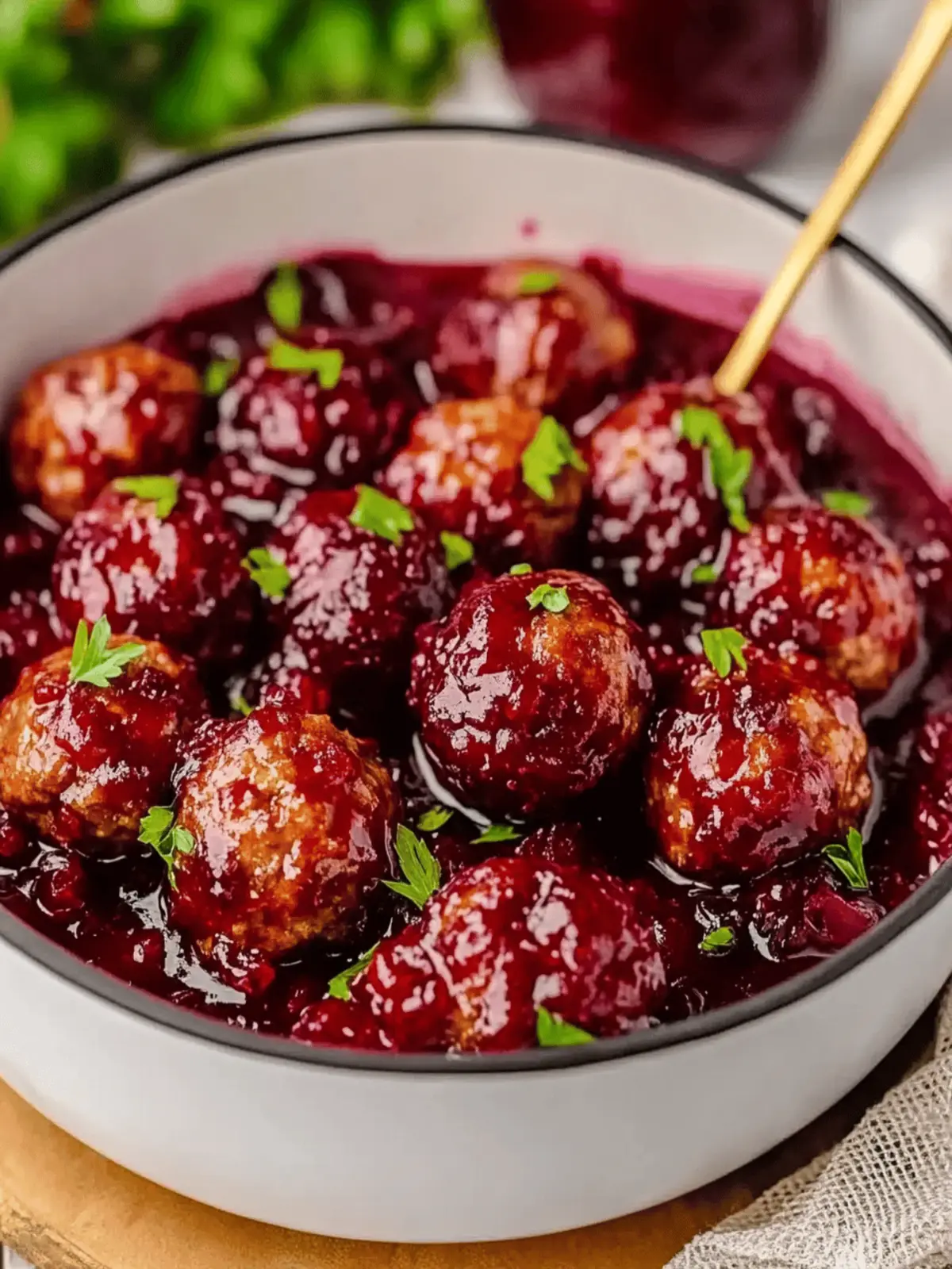 Easy Cranberry Meatballs for a Holiday Hit at Home Cranberry Meatballs