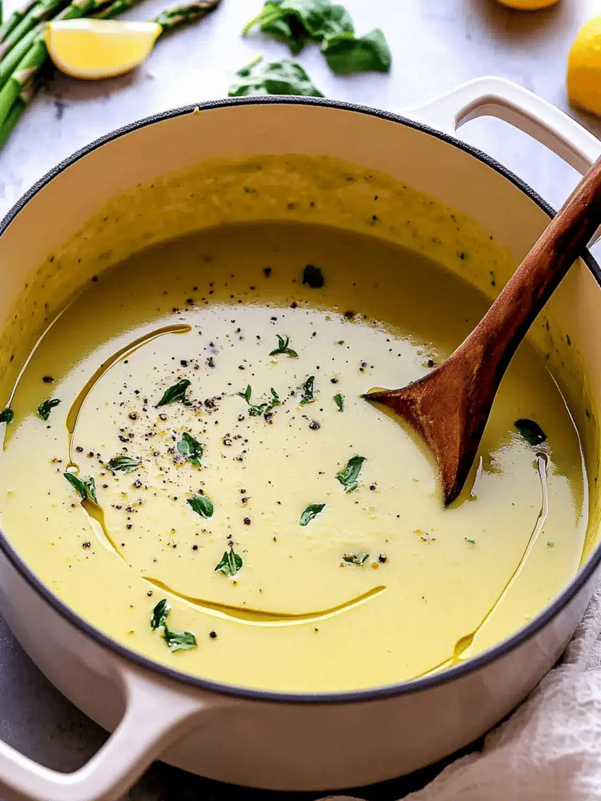 Cream of Asparagus Soup