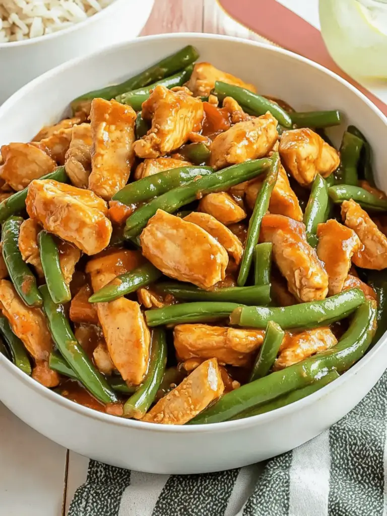 String Bean Chicken