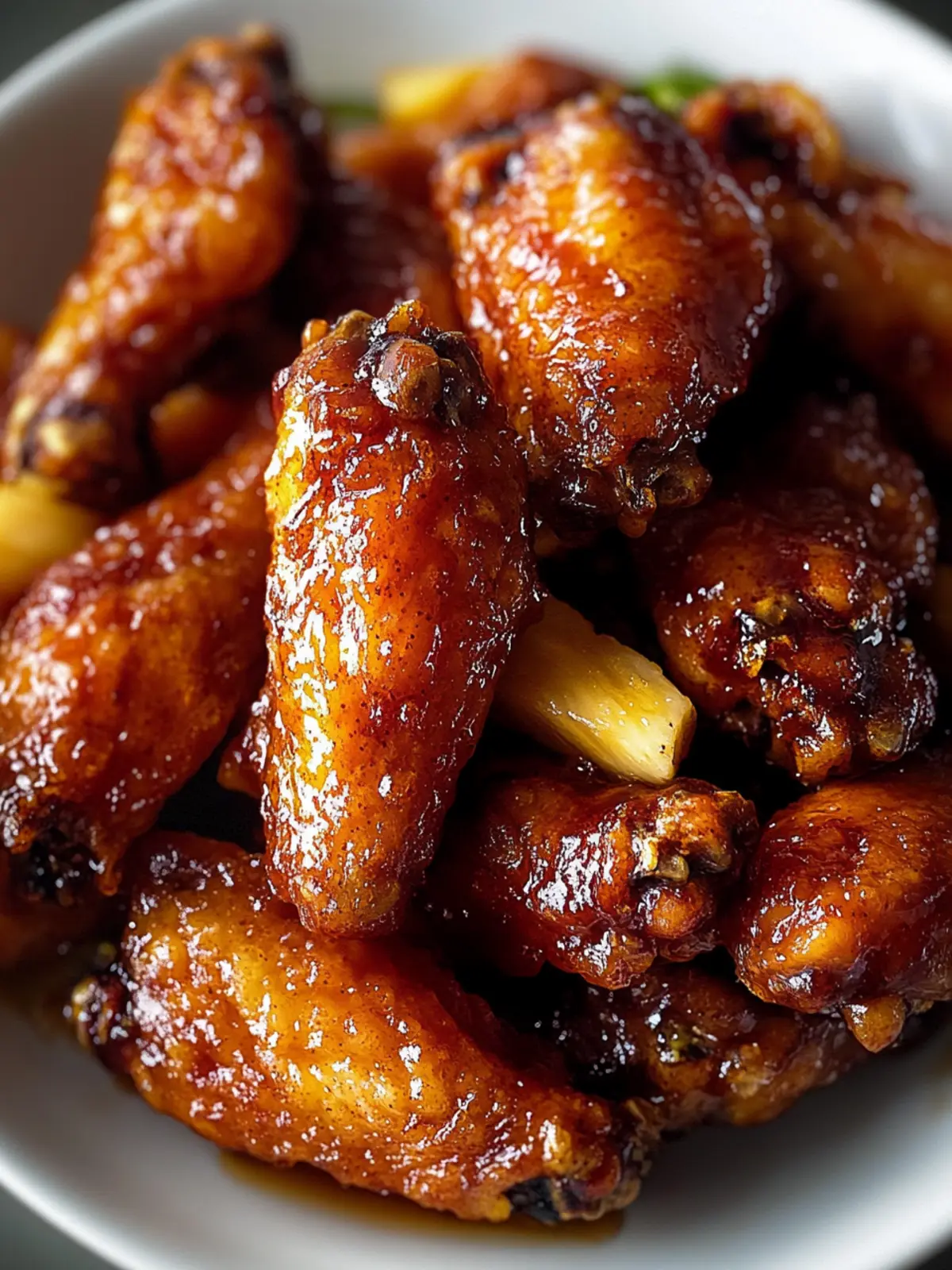 Brown Sugar Pineapple Wings Chicken