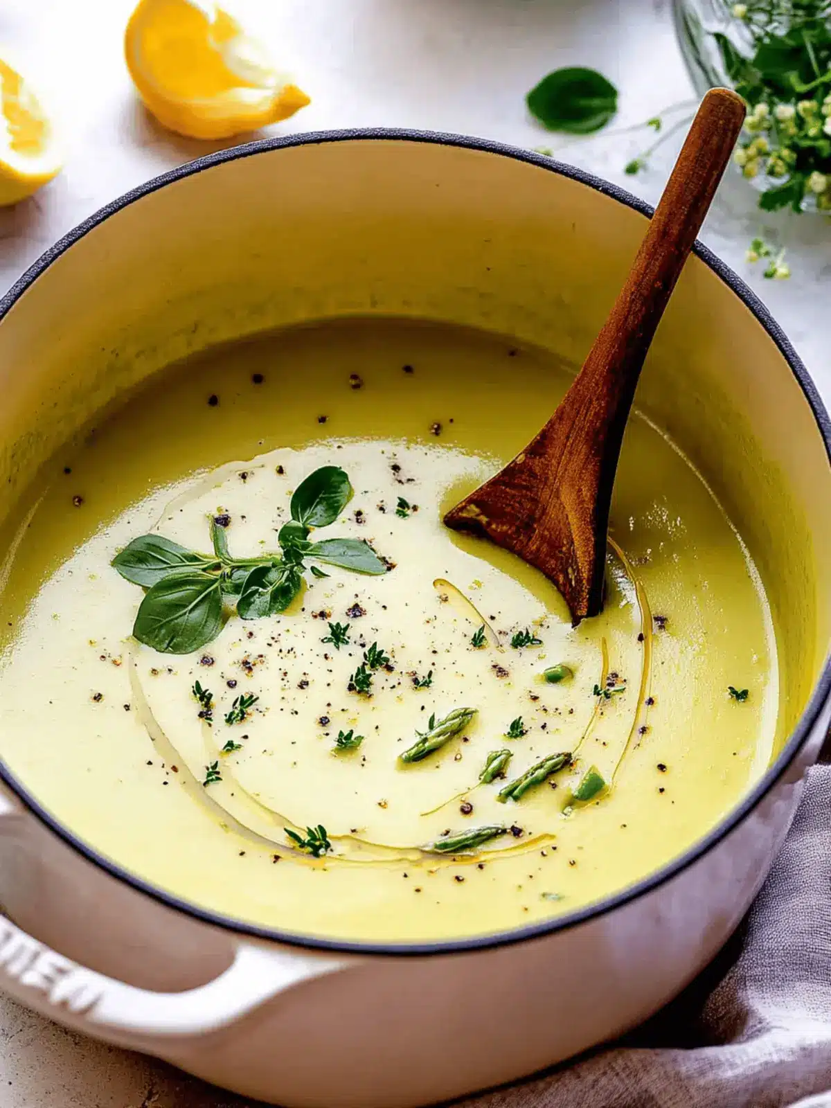 Cream of Asparagus Soup