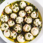 Olive Oil Marinated Mozzarella Balls