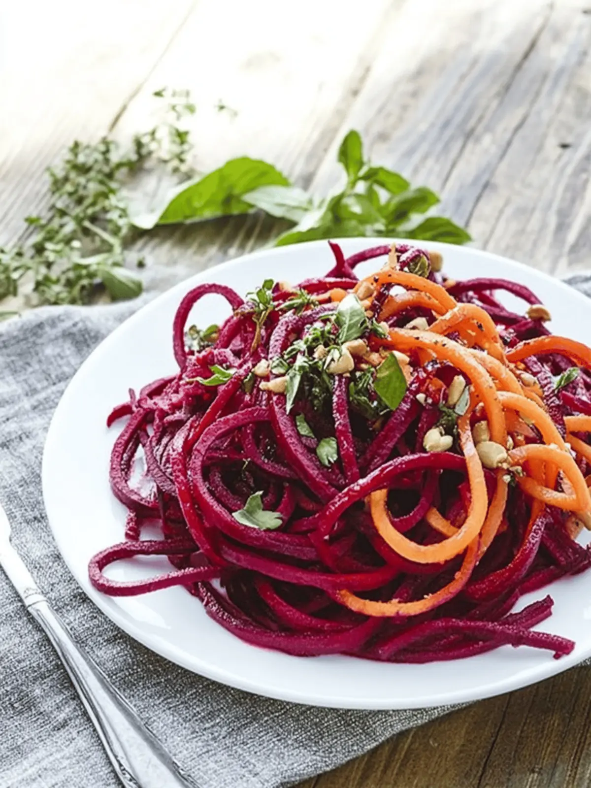 Vibrant Spiralized Beet Salad for a Fresh Flavor Burst Spiralized Beet Salad