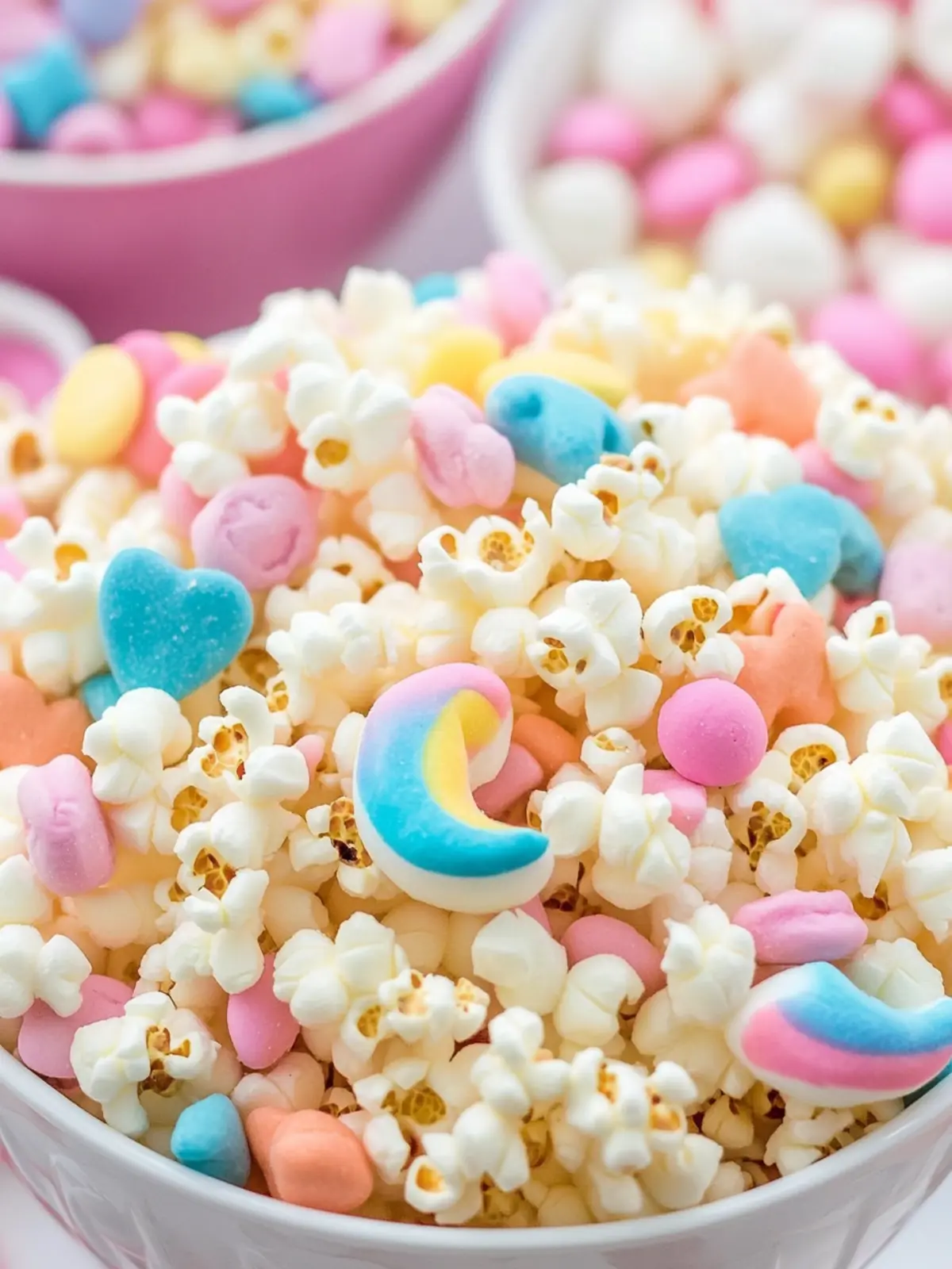 Delightful Unicorn Marshmallow Popcorn for Colorful Snacking Fun Unicorn Marshmallow Popcorn