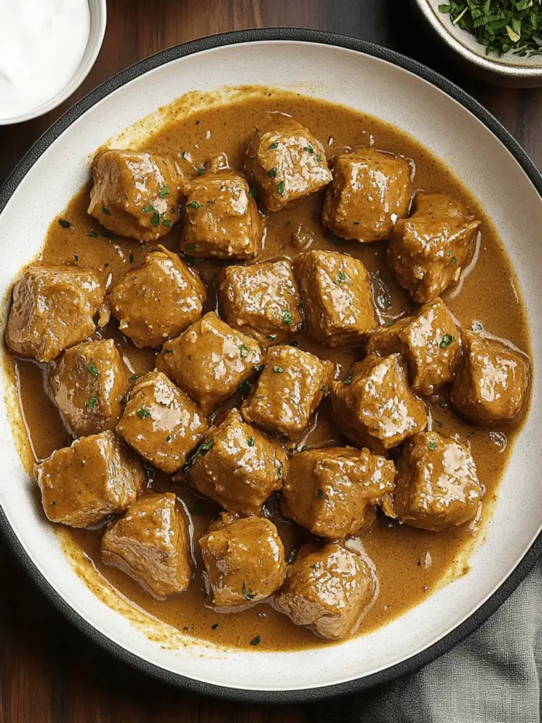 Garlic Pork Bites