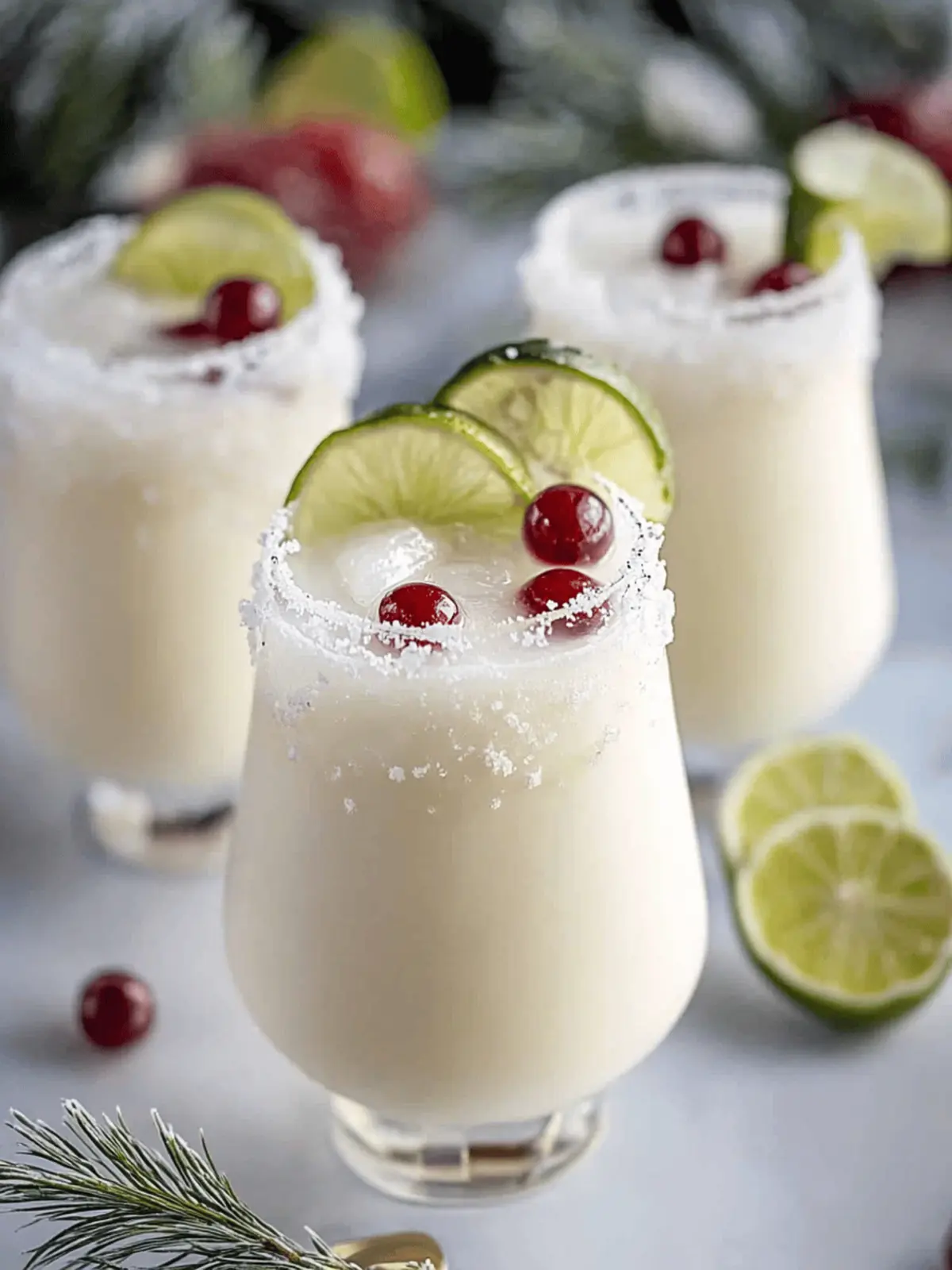 White Christmas Margarita