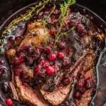 Cranberry Balsamic Roast Beef