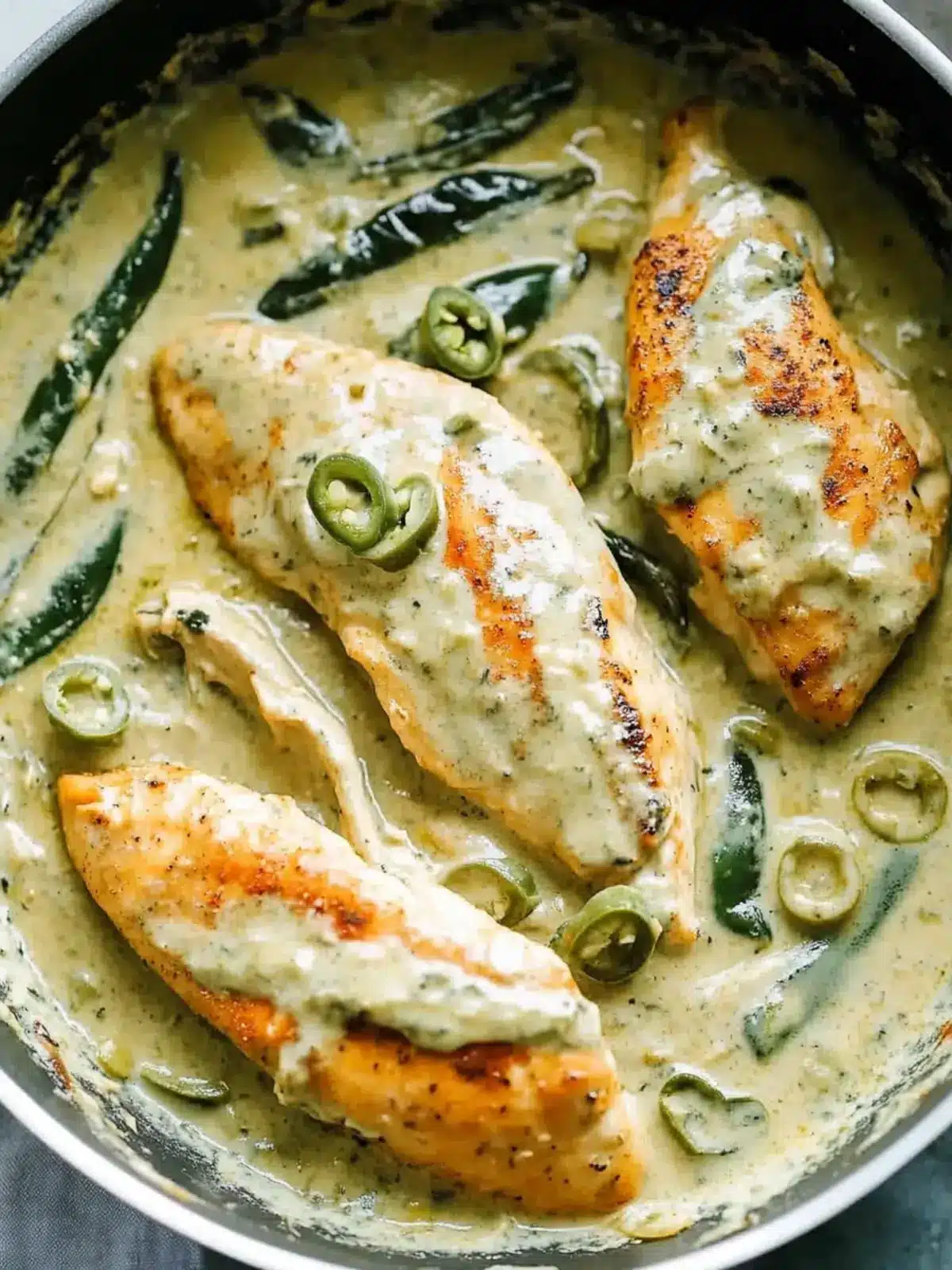 Creamy Poblano Chicken