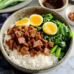 Delicious Taiwanese Braised Pork Rice for Comforting Meals Taiwanese Braised Pork Rice