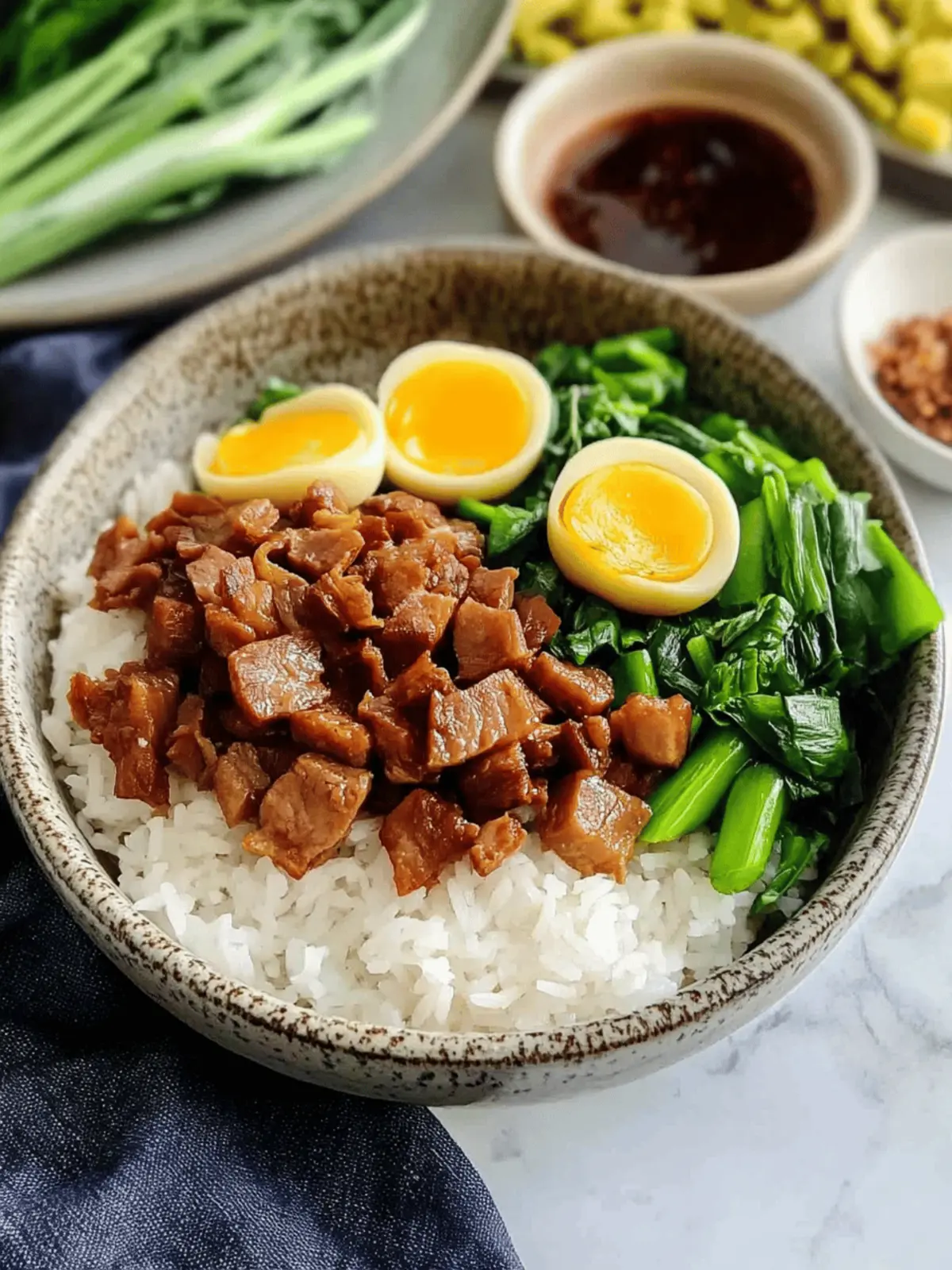 Taiwanese Braised Pork Rice