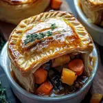Cozy Up with Roasted Autumn Vegetable Pot Pies Roasted Autumn Vegetable Pot Pies