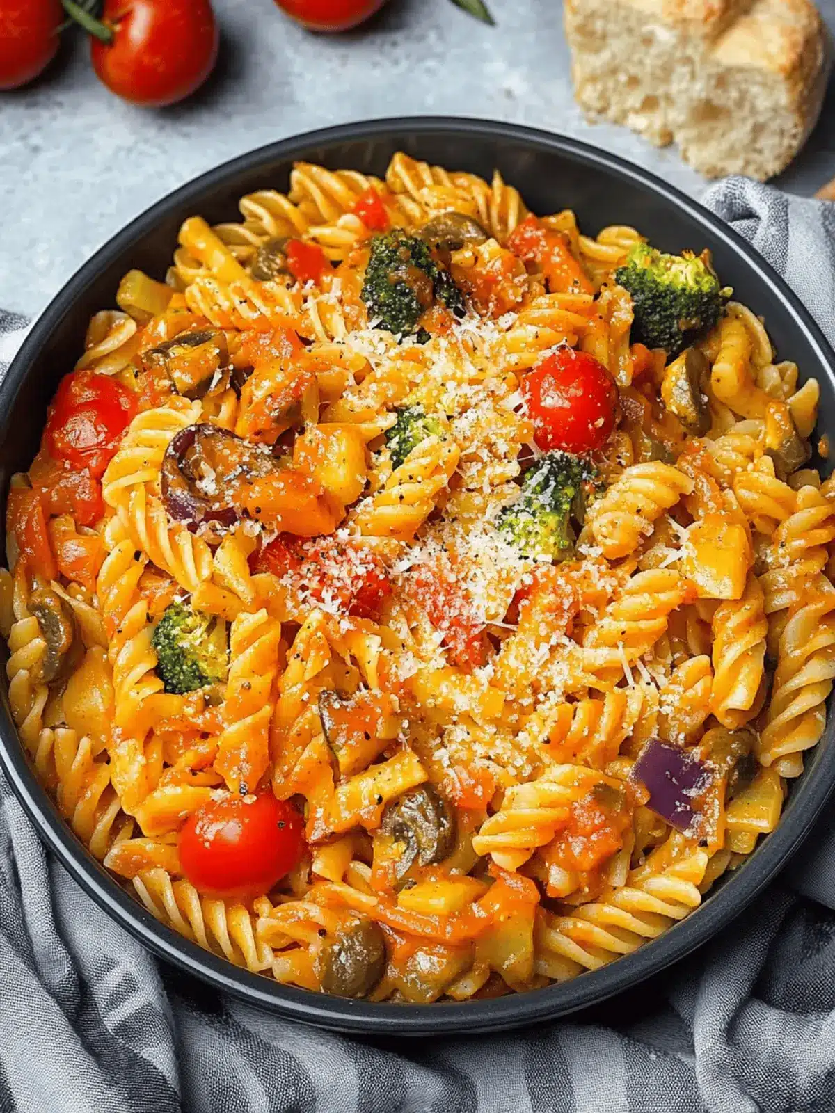 One-Pot Veggie Pasta