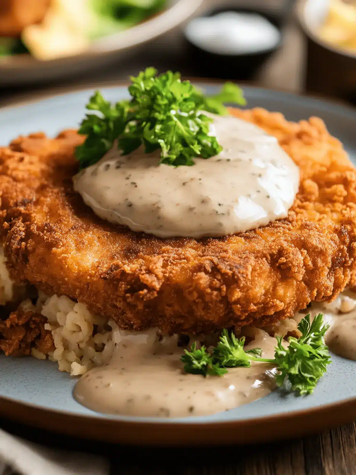 Keto Chicken Fried Steak