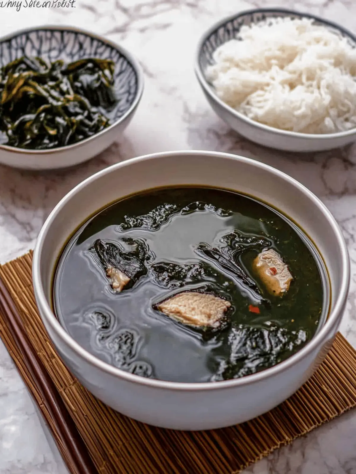 Nourish Your Soul with Miyeokguk – Korean Seaweed Soup Recipe Miyeokguk – Korean Seaweed Soup