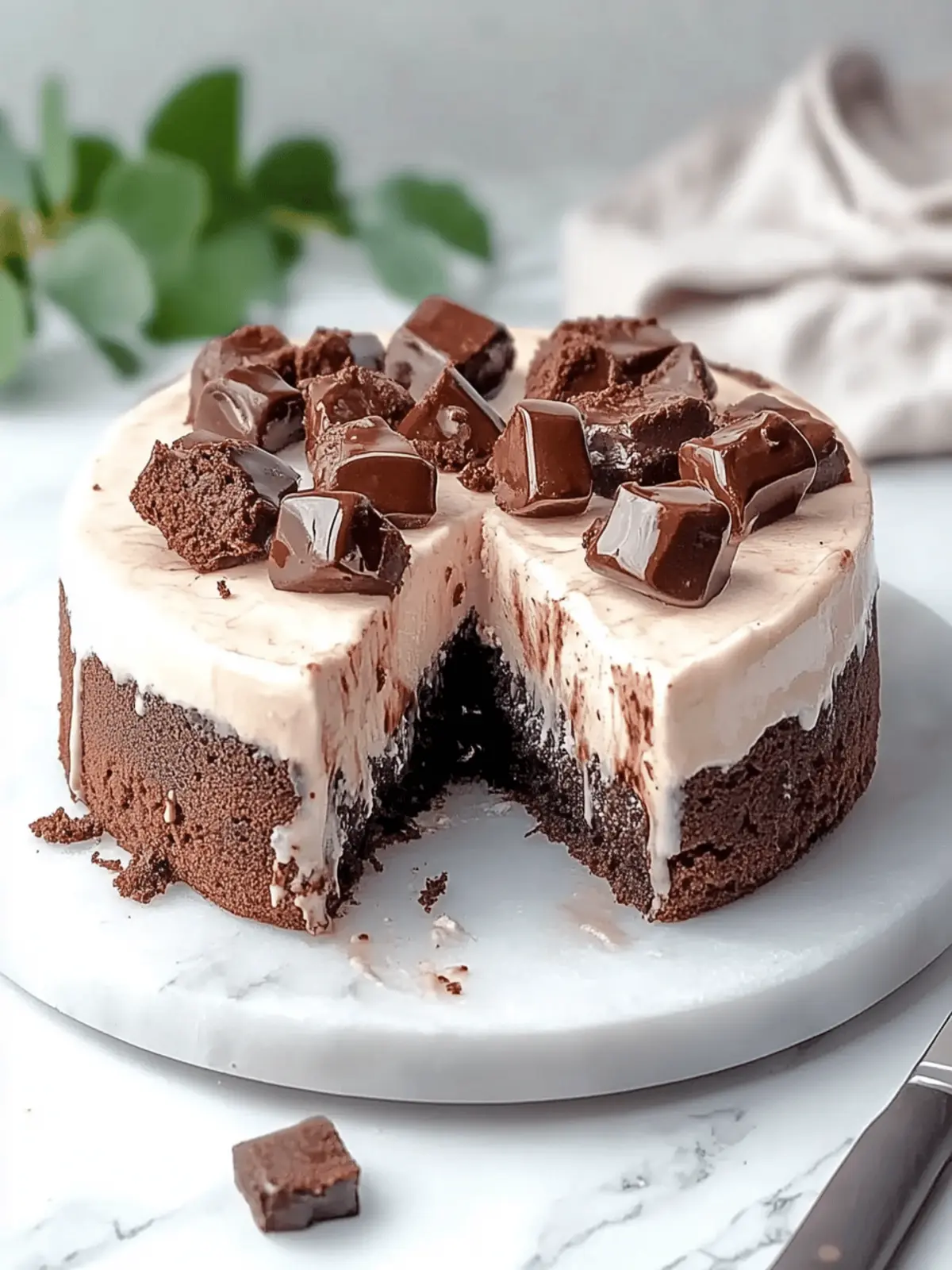 Brownie Ice Cream Cake Bliss: Your Ultimate Summer Treat Brownie Ice Cream Cake