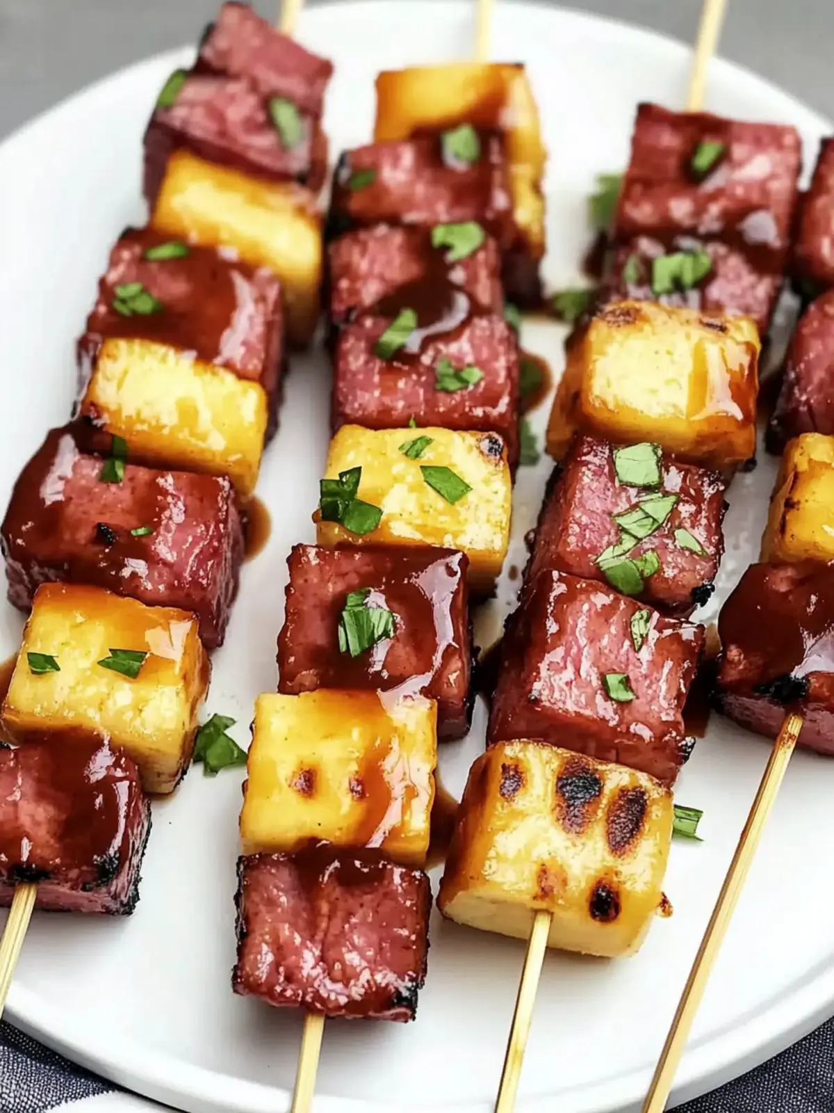 Spam Kabobs