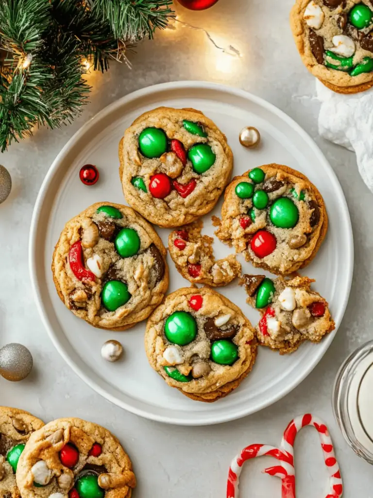 Christmas Monster Cookies