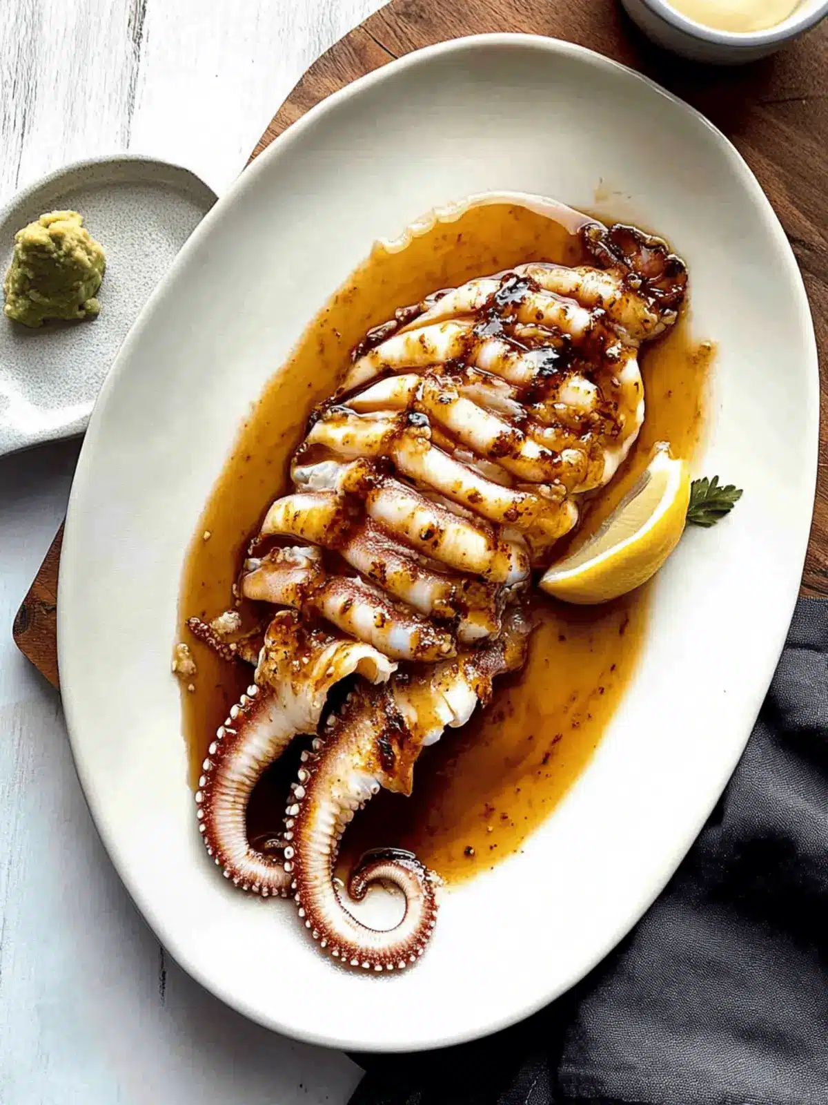Savor the Sea with Easy Japanese Grilled Squid Recipe Japanese Grilled Squid