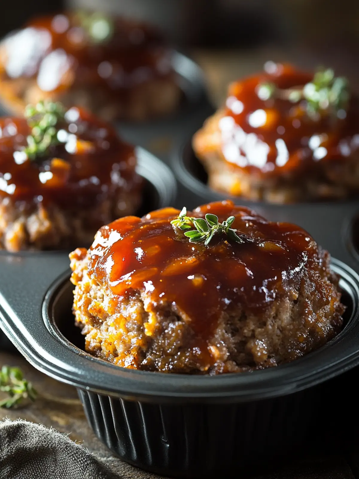 Meatloaf in a Muffin Pan