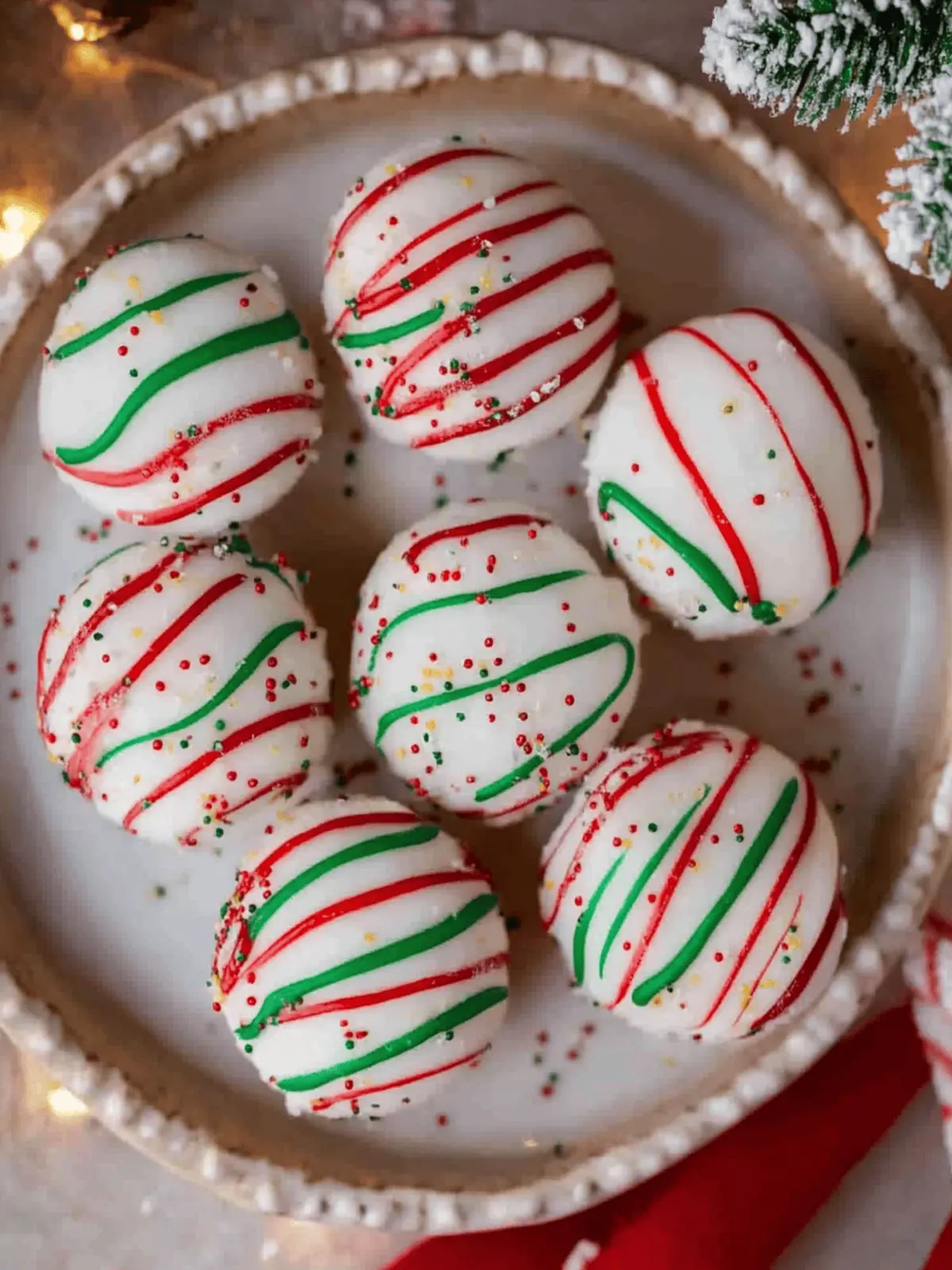 Little Debbie Christmas Tree Cake Truffles