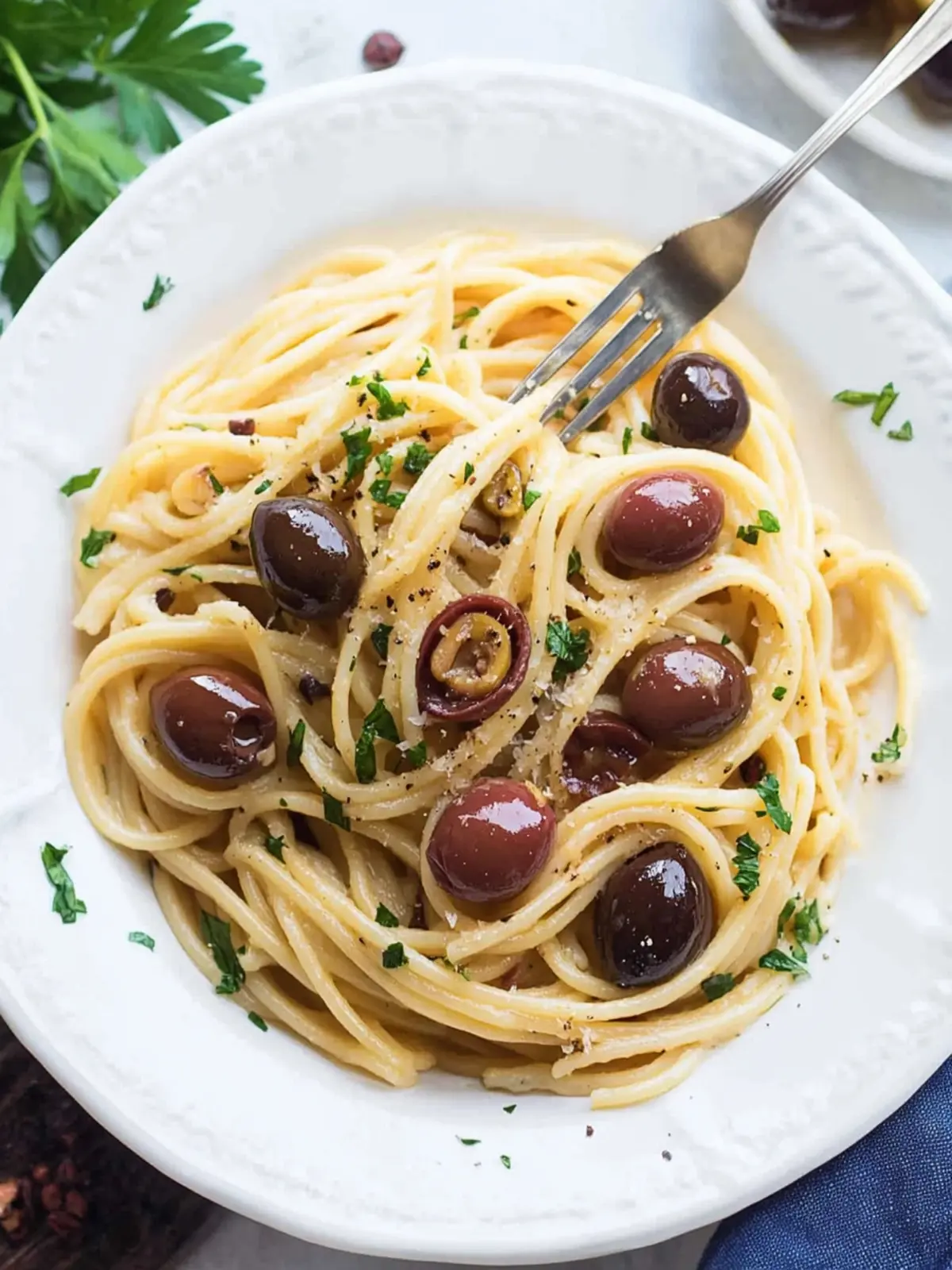 Pasta with Olives