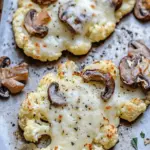 Savory Cheesy Cauliflower Mushroom Steaks for Cozy Nights Cheesy Cauliflower Mushroom Steaks
