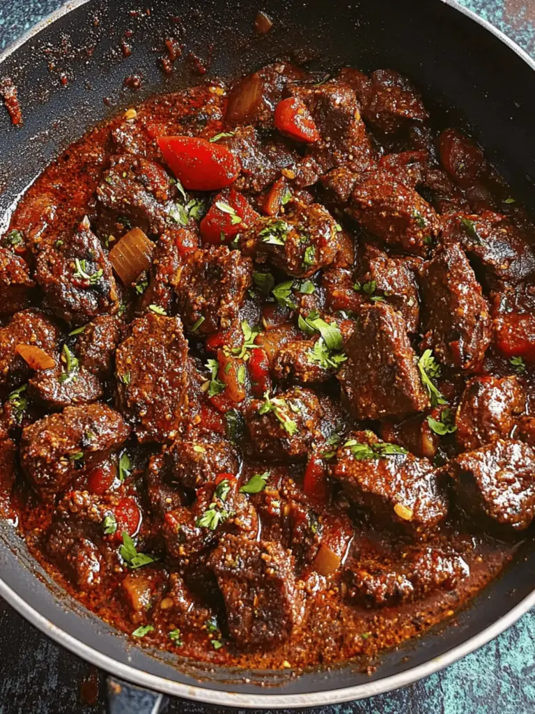 Ethiopian Beef Tibs