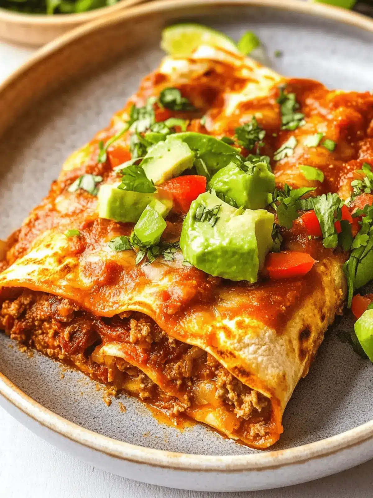 Steak Enchiladas