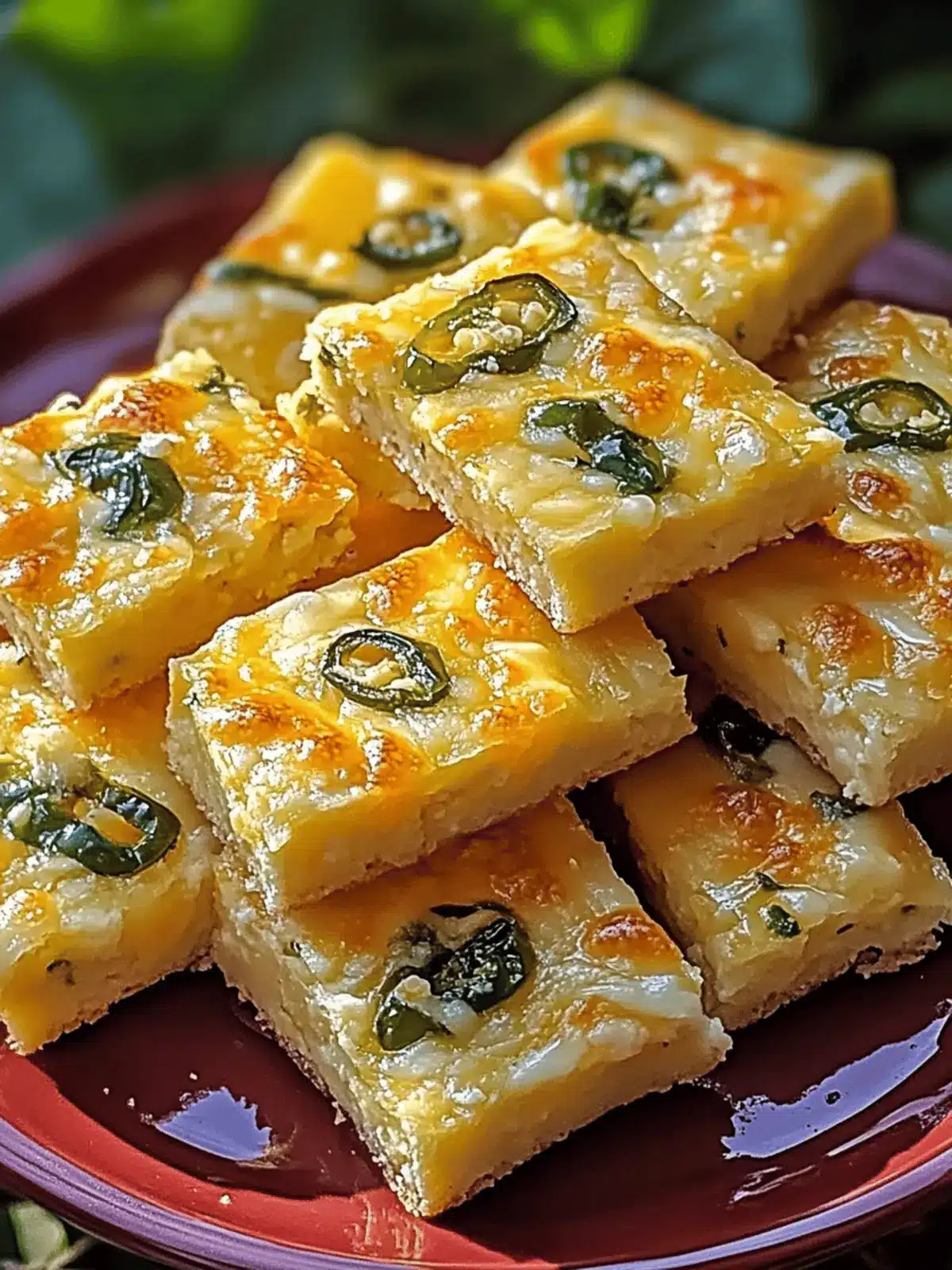 Jalapeño Cheese Squares
