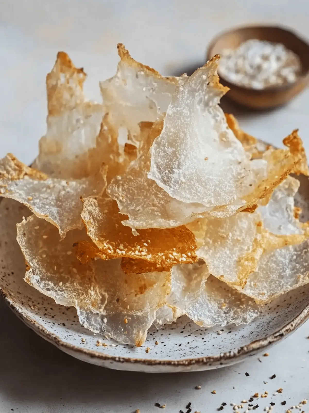 Rice Paper Chips
