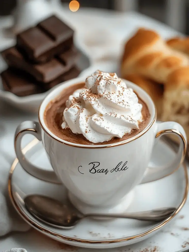 Paris Hot Chocolate