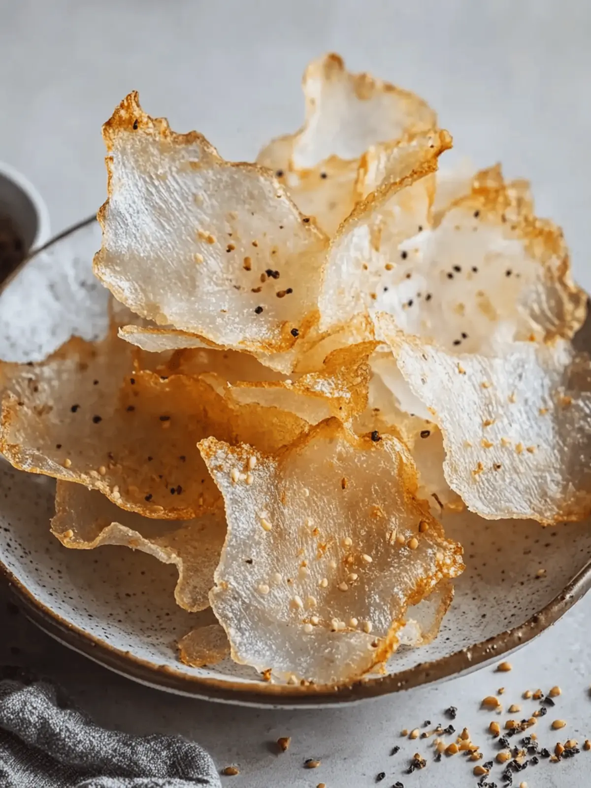 Rice Paper Chips