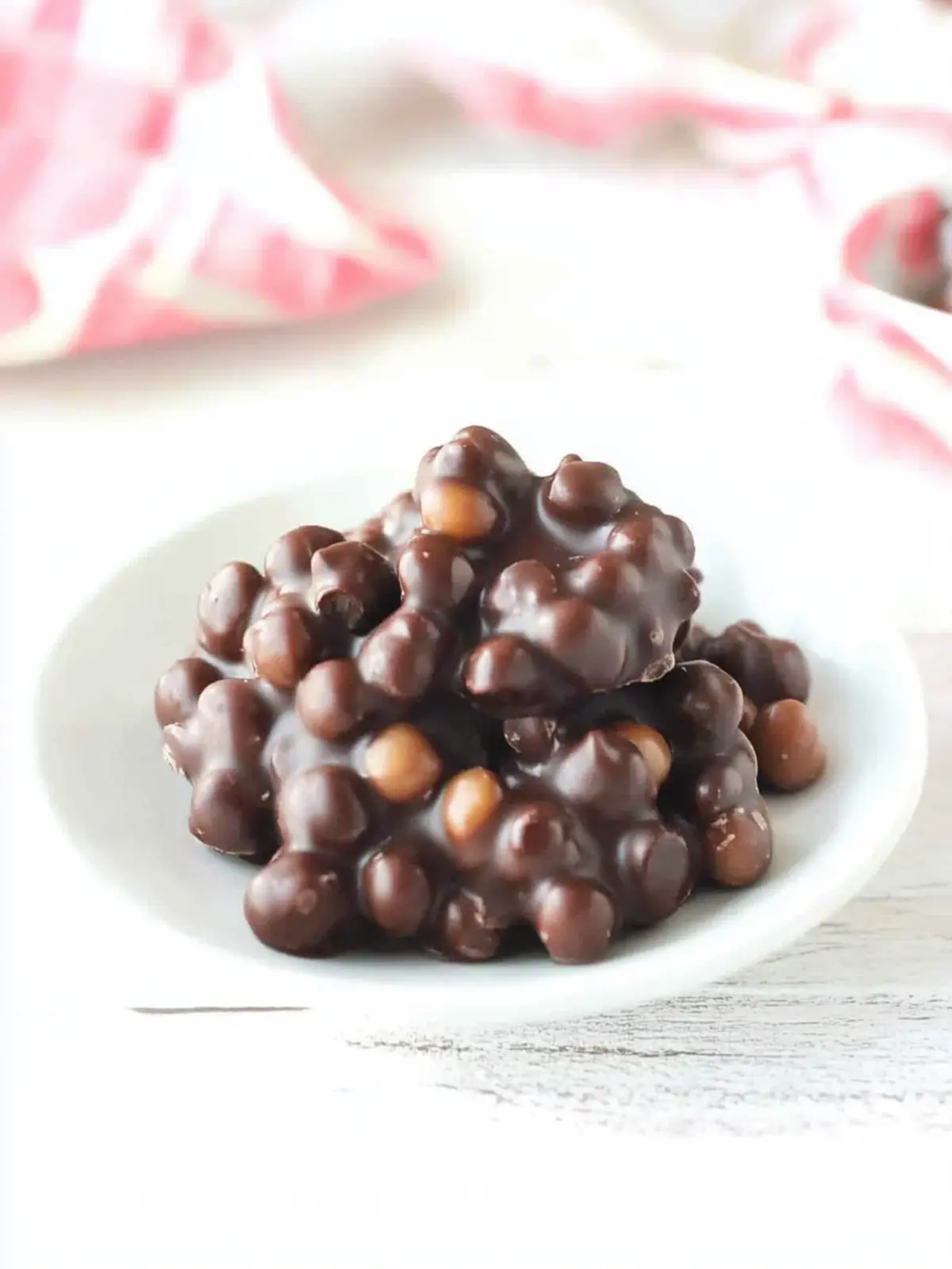 Chocolate-Covered Chickpeas
