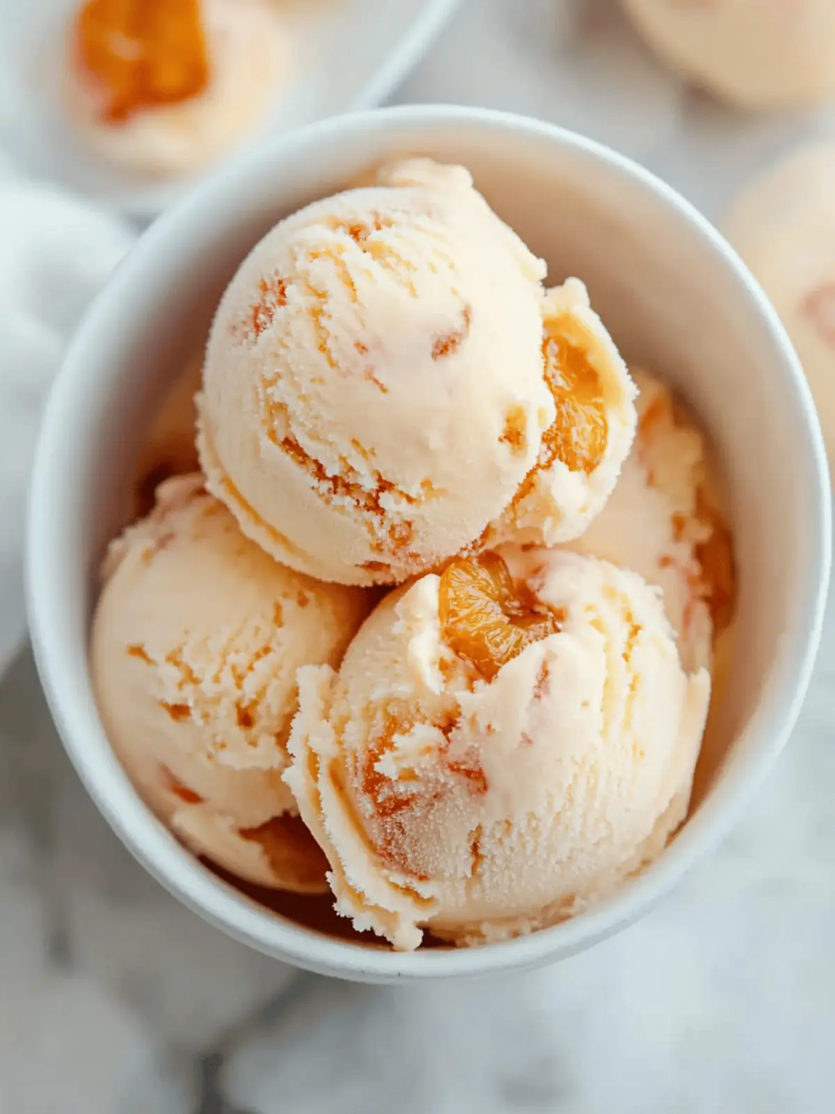 Creamy Apricot Ice Cream: Refreshing Summer Bliss Awaits Apricot Ice Cream