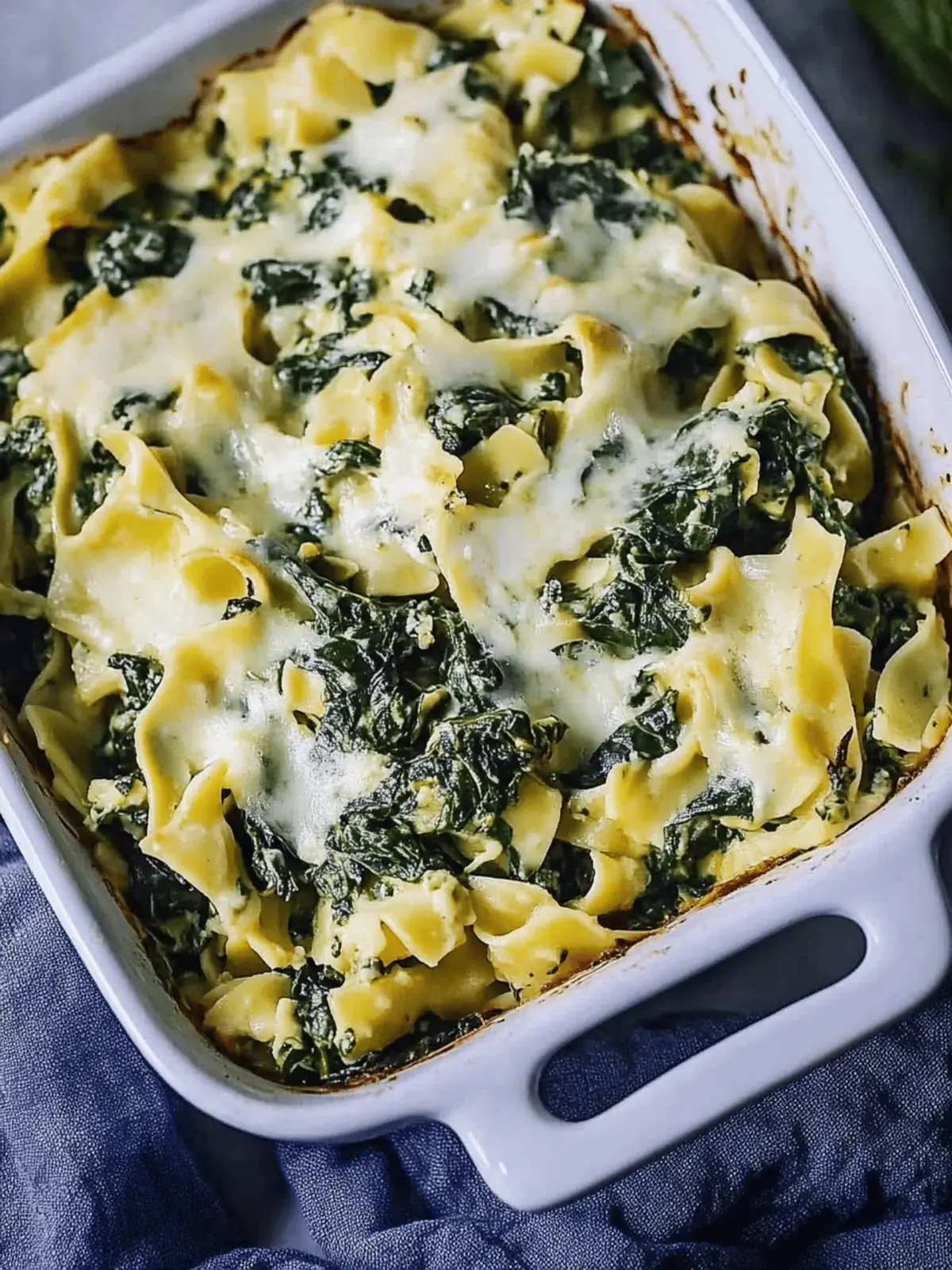 Delicious Vegan Spinach Noodle Kugel for Comforting Meals Vegan Spinach Noodle Kugel