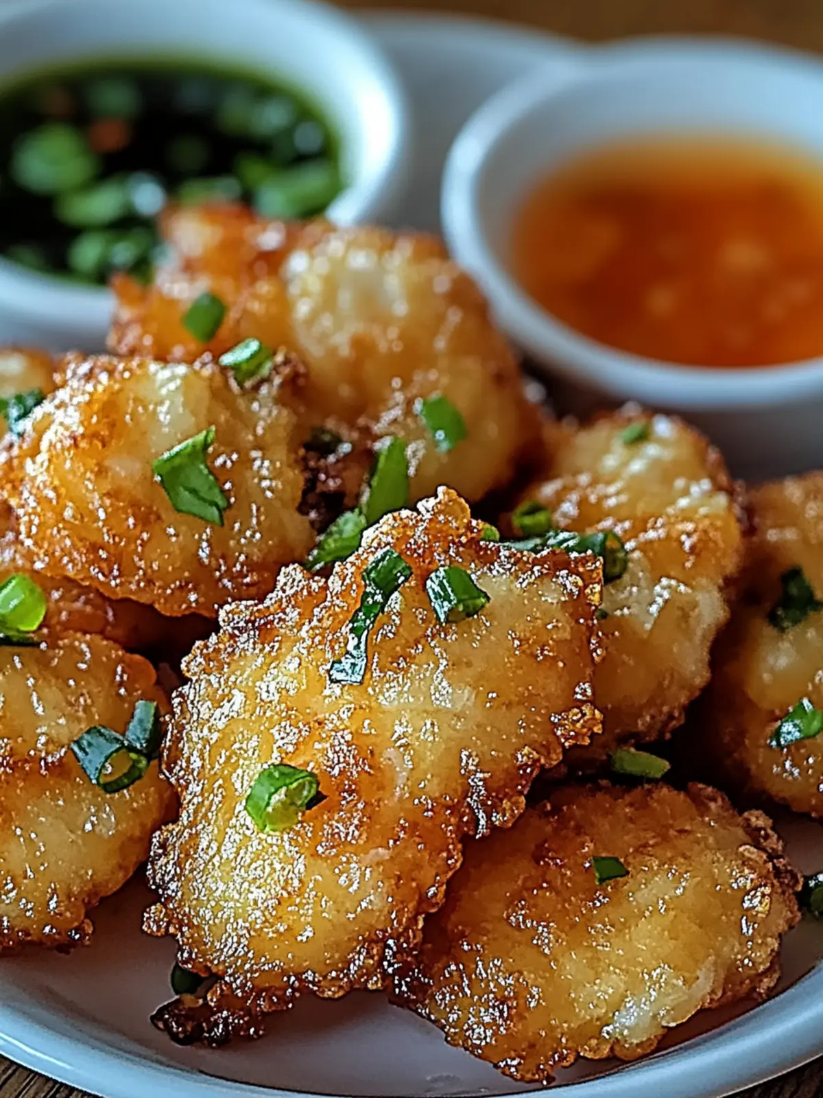 Vietnamese Style Shrimp Fritters
