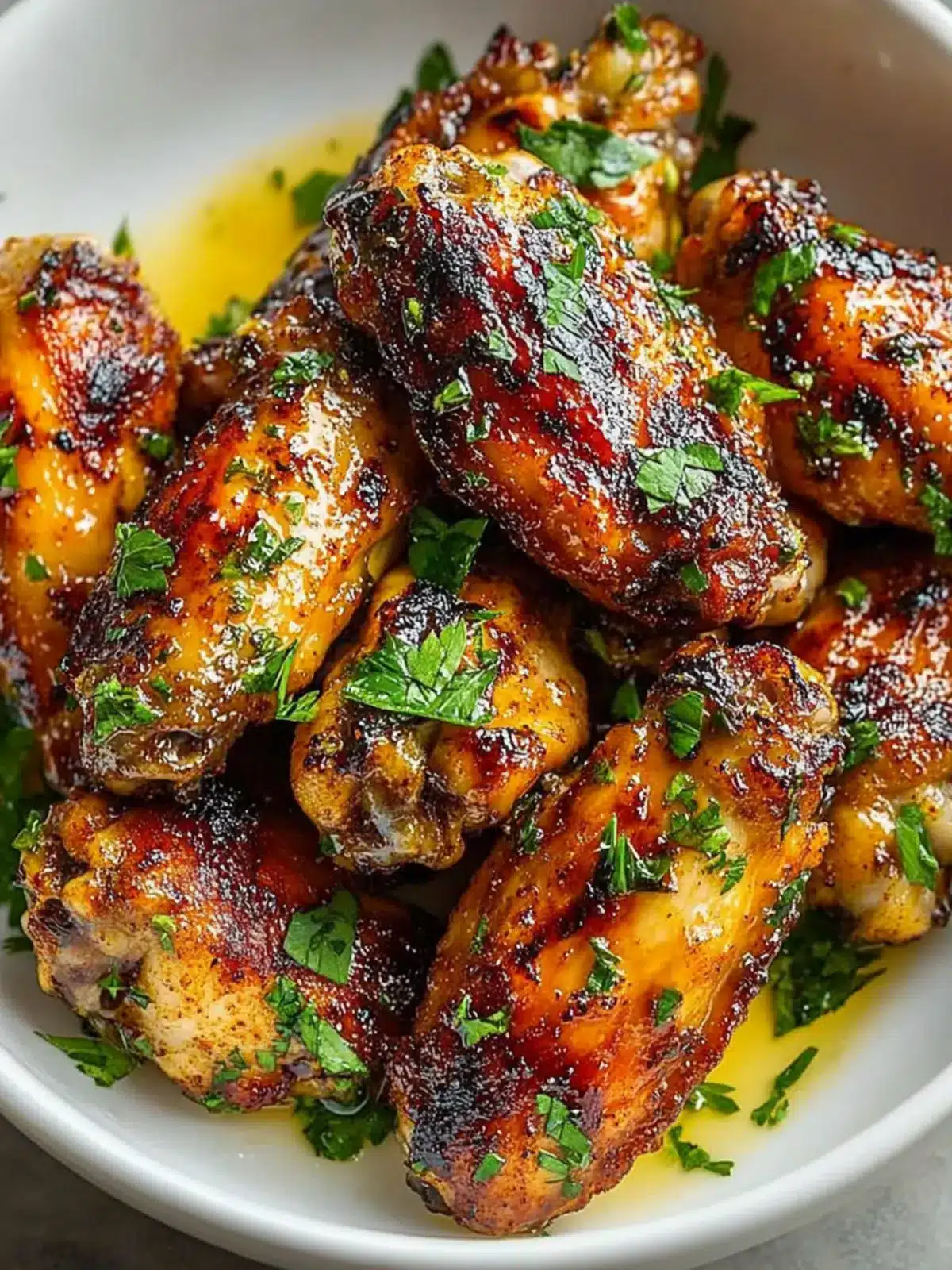 Cajun Garlic Chicken Wings
