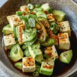 Delicious Tofu Avocado Salad with Zesty Lime Twist Tofu Avocado Salad