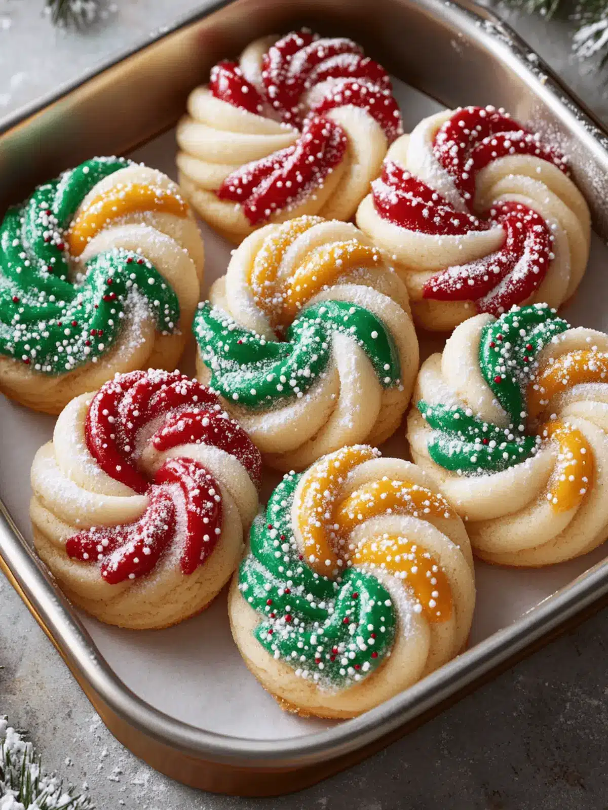 Twisted Christmas Cookies