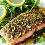 Maple Pistachio Salmon