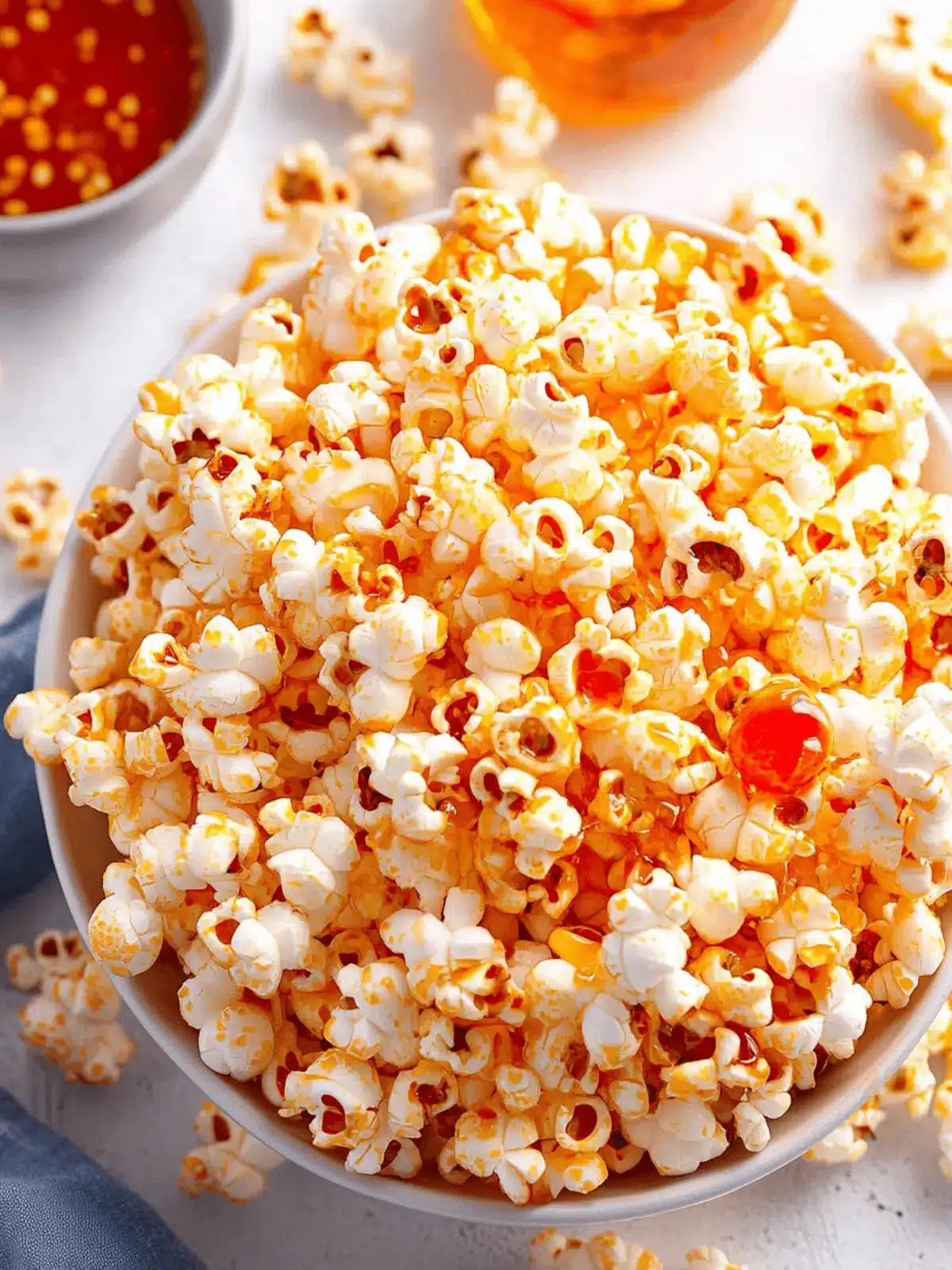 Spice Up Movie Night with Hot Honey Popcorn Bliss Hot Honey Popcorn